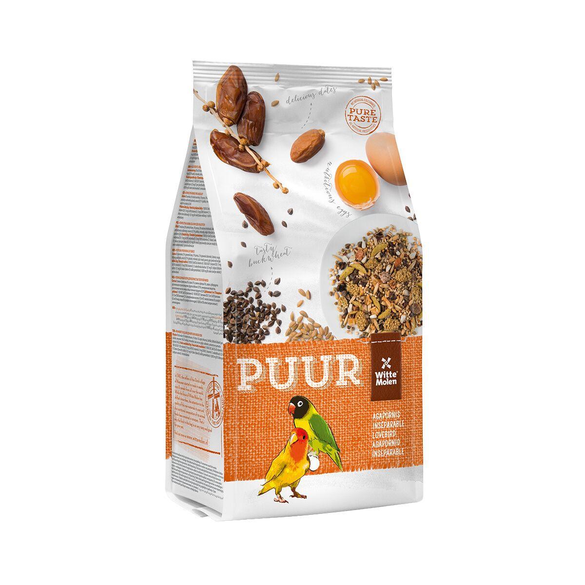 PUUR PUUR Lovebird Fuglemat til Dværgpapegøye 750 g